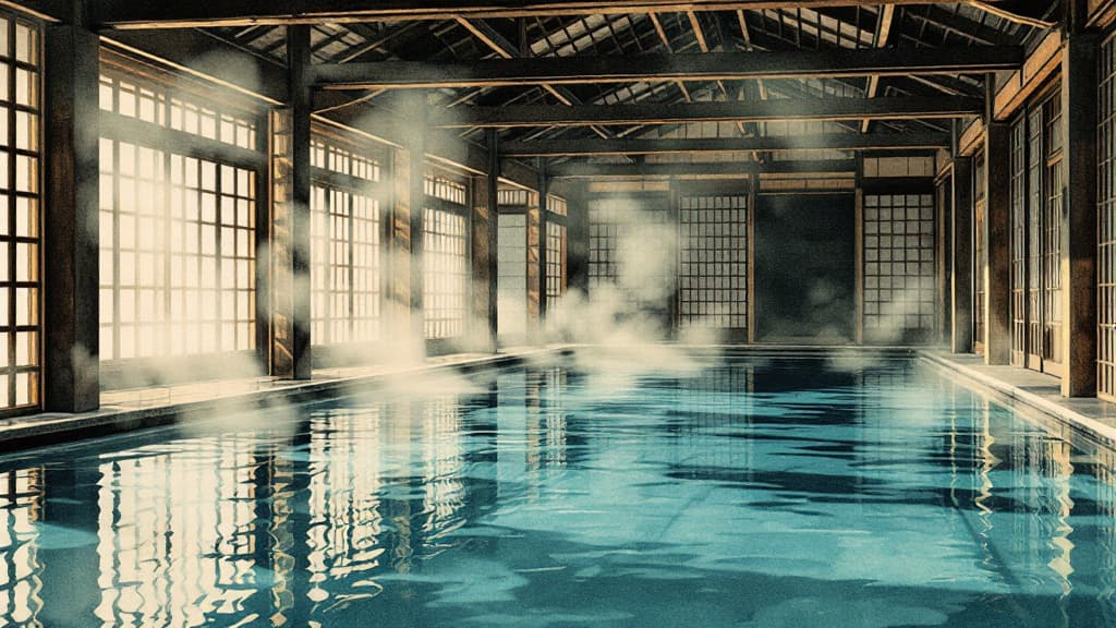 Ofuro Cafe Ageki Onsen (Former Ageki Onsen, Ajisai no Sato) hot spring in Inabe, Mie